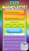 Rainbow Color Keyboard Themes screenshot 2
