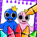 Rainbow Friends Coloring Book-APK