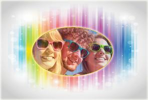 Regenbogen Foto Rahmen – Bunte Bilder Effekte Screenshot 1