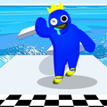 Rainbow Friends Race 3D