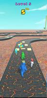 Rainbow Friends Race 3D imagem de tela 1
