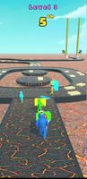 Rainbow Friends Race 3D imagem de tela 2