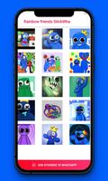 Sticker Rainbow Friend For WA 截图 2