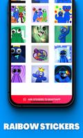 Stickers Rainbow Friend For WA الملصق