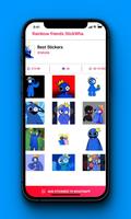 Stickers Rainbow Friend For WA تصوير الشاشة 1