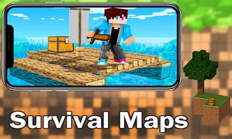 Survival Maps for Minecraft PE Affiche