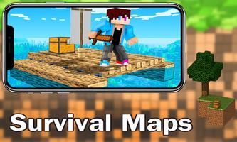Survival Maps for Minecraft PE Poster