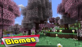 Biomes Mod for Minecraft PE تصوير الشاشة 3