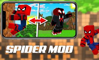 Minecraft Spider Man Mod PE Poster