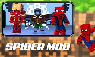 Minecraft Spiderman Mod PE syot layar 2