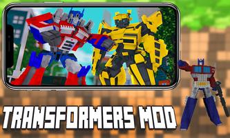 Transformers Mod for Minecraft Affiche