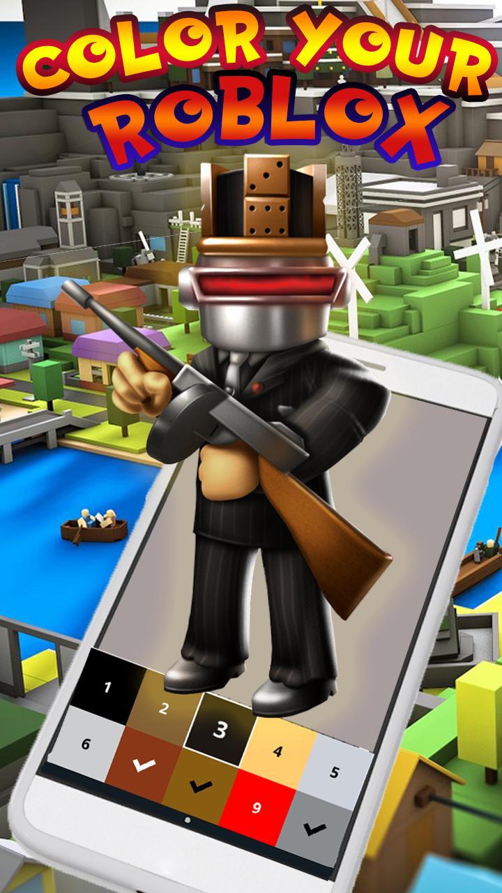 Roblox Pixel Art Color By Number Oof Sound For Android Apk