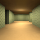 Backrooms Zeichen