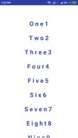 Number Spelling Audio-poster