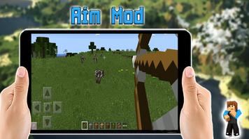 Aim Mod for Minecraft PE ảnh chụp màn hình 1