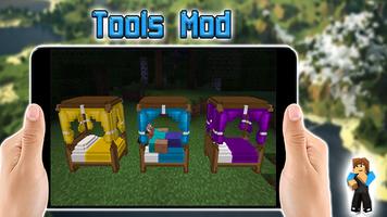 Tools Mod for Minecraft PE Affiche