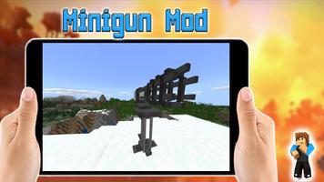 Minigun Mod for Minecraft PE capture d'écran 1