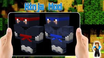 Ninja Mod for Minecraft PE Affiche
