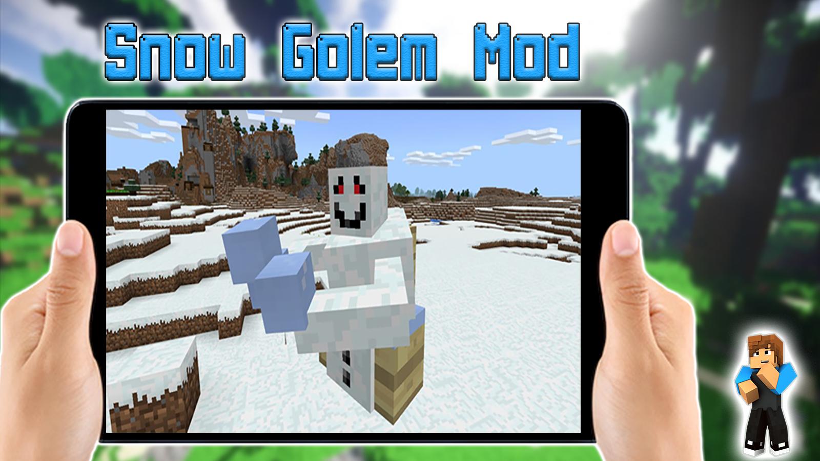 Snow Golem Mod For Minecraft Pe For Android Apk Download Snow Golem Mod For Minecraft Pe For Android Apk Download