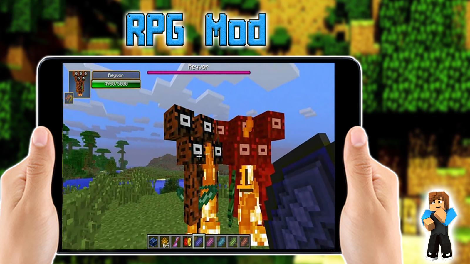 Android 用の Rpg Mod For Minecraft Pe Apk をダウンロード