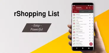 Grocery List App - rShopping