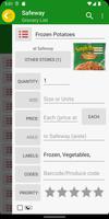 Grocery List App - rShopping اسکرین شاٹ 2