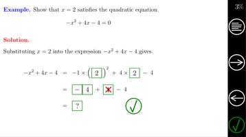 Algebra Tutorial 3 screenshot 2
