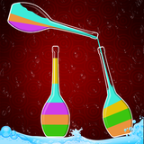 juice, water color sort game icono