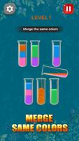juice, water color sort game Poster
