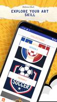Recolor - Soccer Logo Coloring اسکرین شاٹ 1