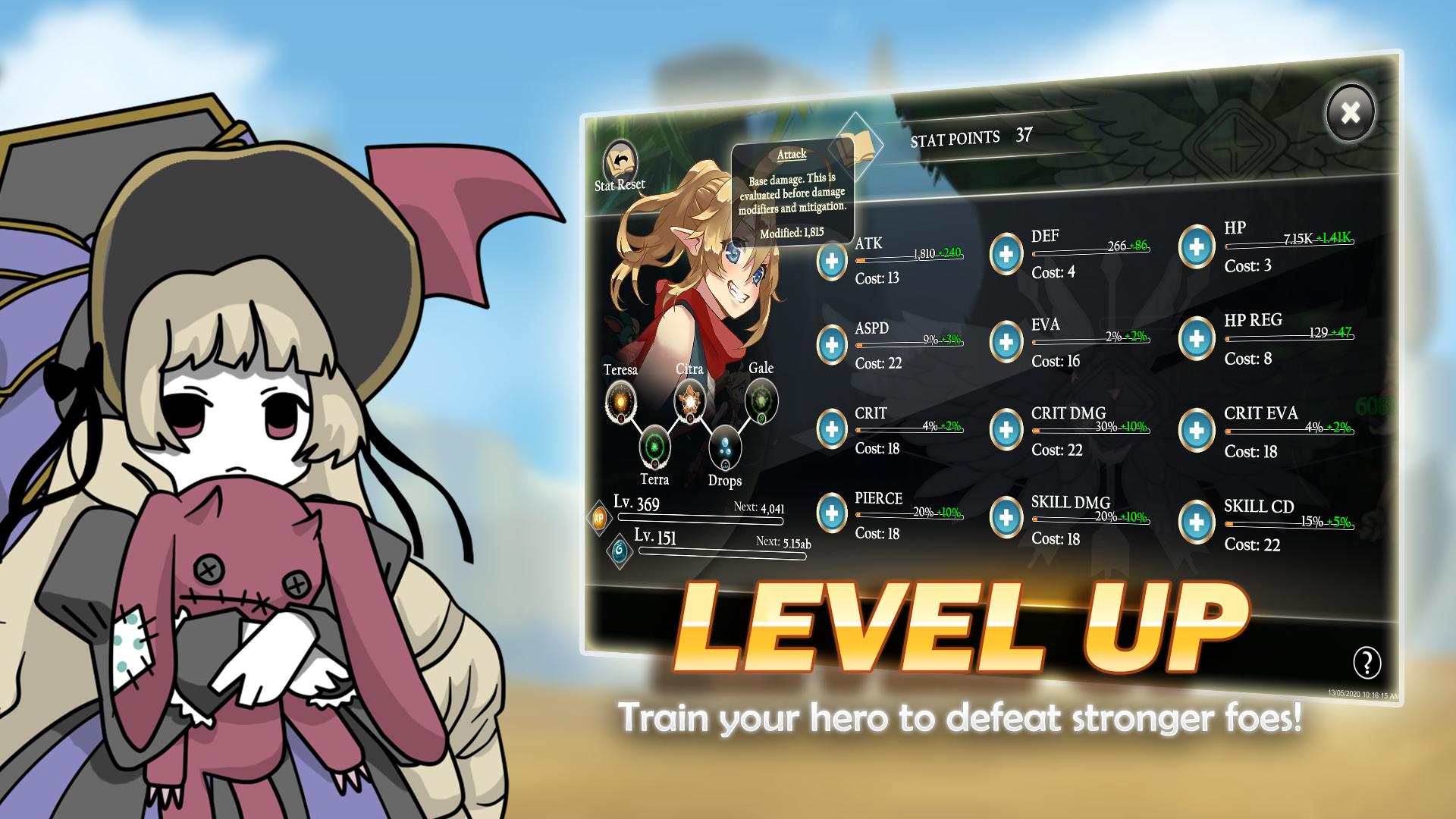 Re Archer Idle Anime Rpg For Android Apk Download