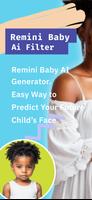 Remini Baby AI Filter App Affiche