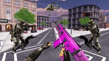 Real Commando Secret Mission - Free Shooting Game Affiche
