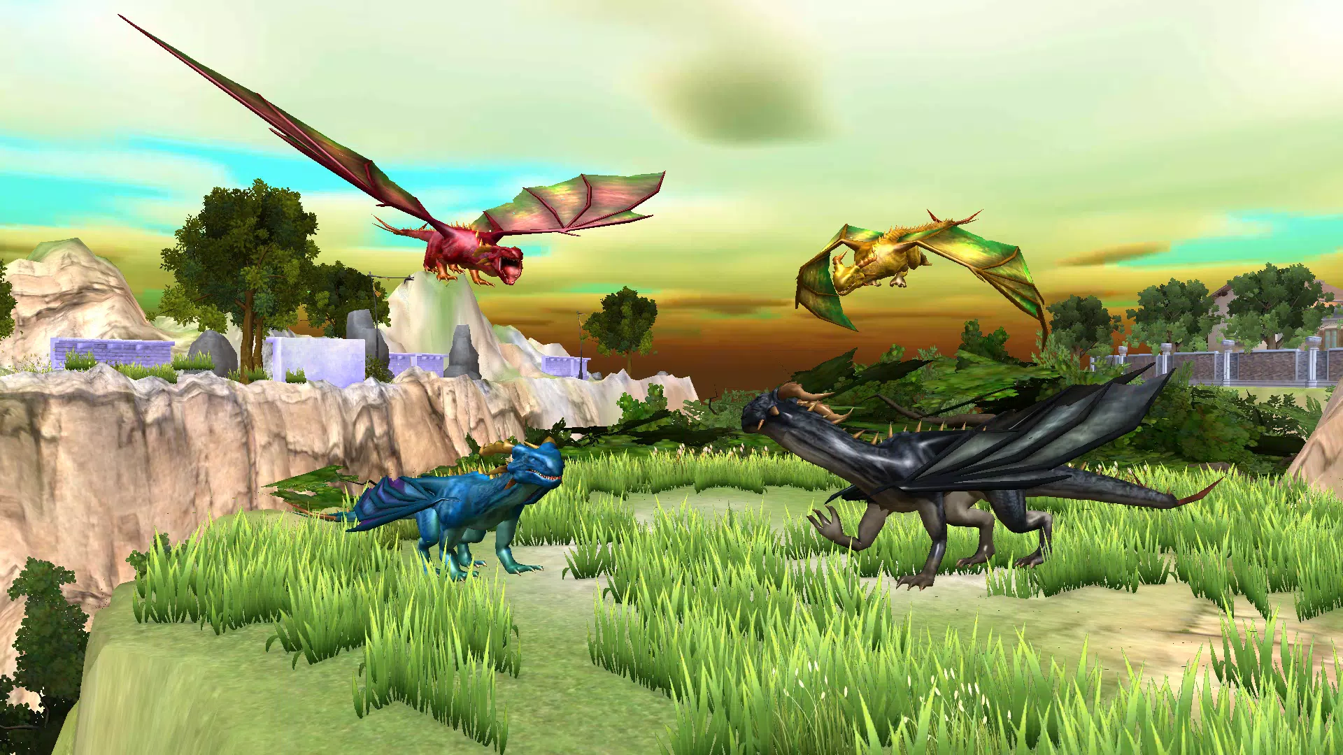 Flying Dragon Race Simulator (humjpgames) APK for Android - Free Download