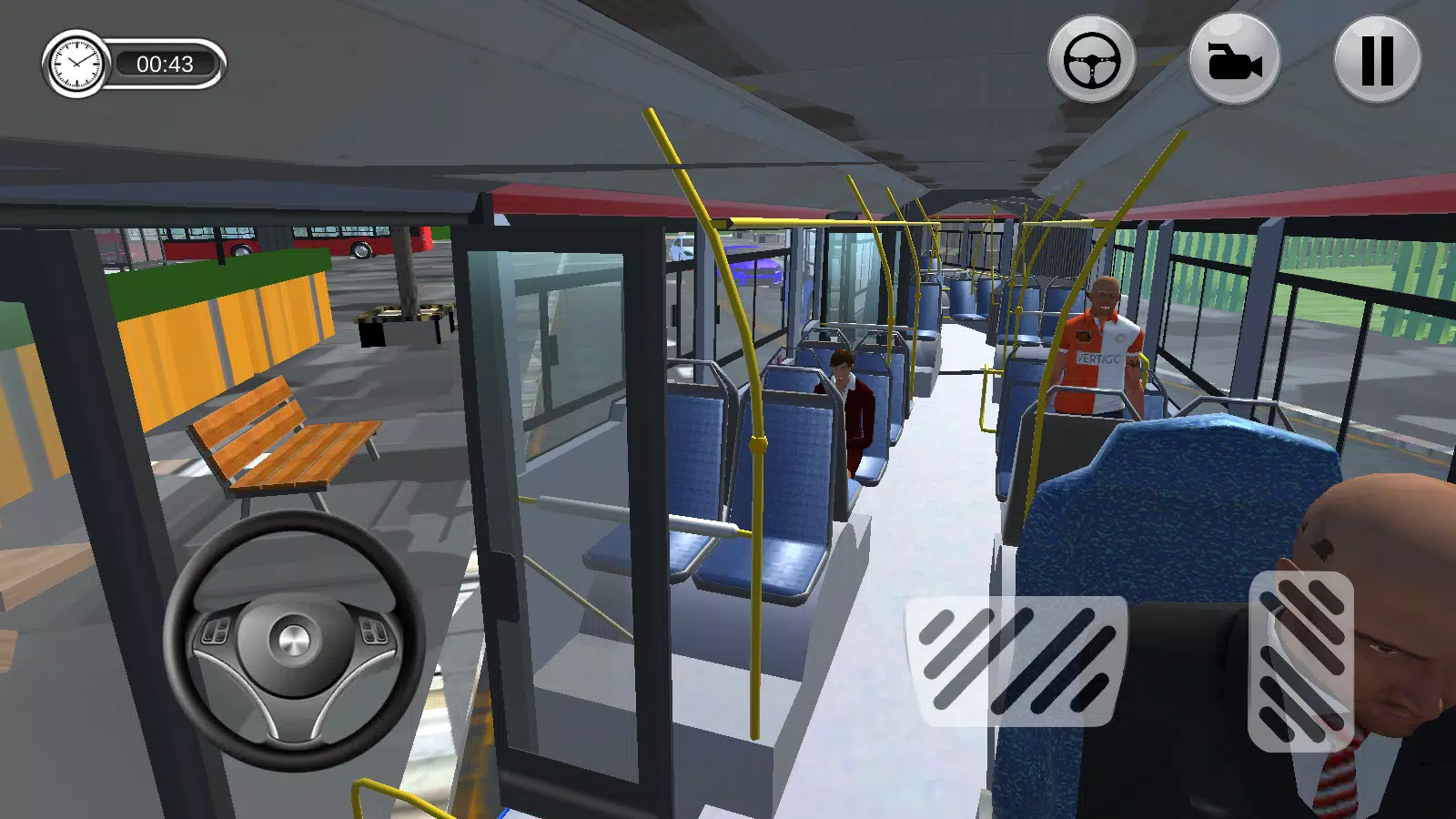 Proton Bus Simulator UPDATE - APK V80, Bendy Bus/ Articulated Bus 