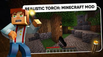 Realistic Torch: Minecraft Mod poster