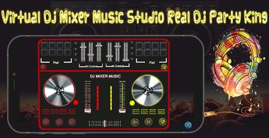 Poster Virtual Dj Mixer Music Studio