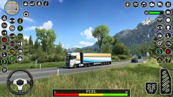 Real Truck Simulator Games 3D Affiche
