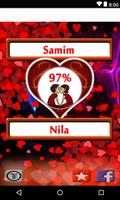 Top Love Test Calculator for You Plakat