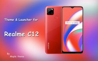 Theme for Realme C35 الملصق