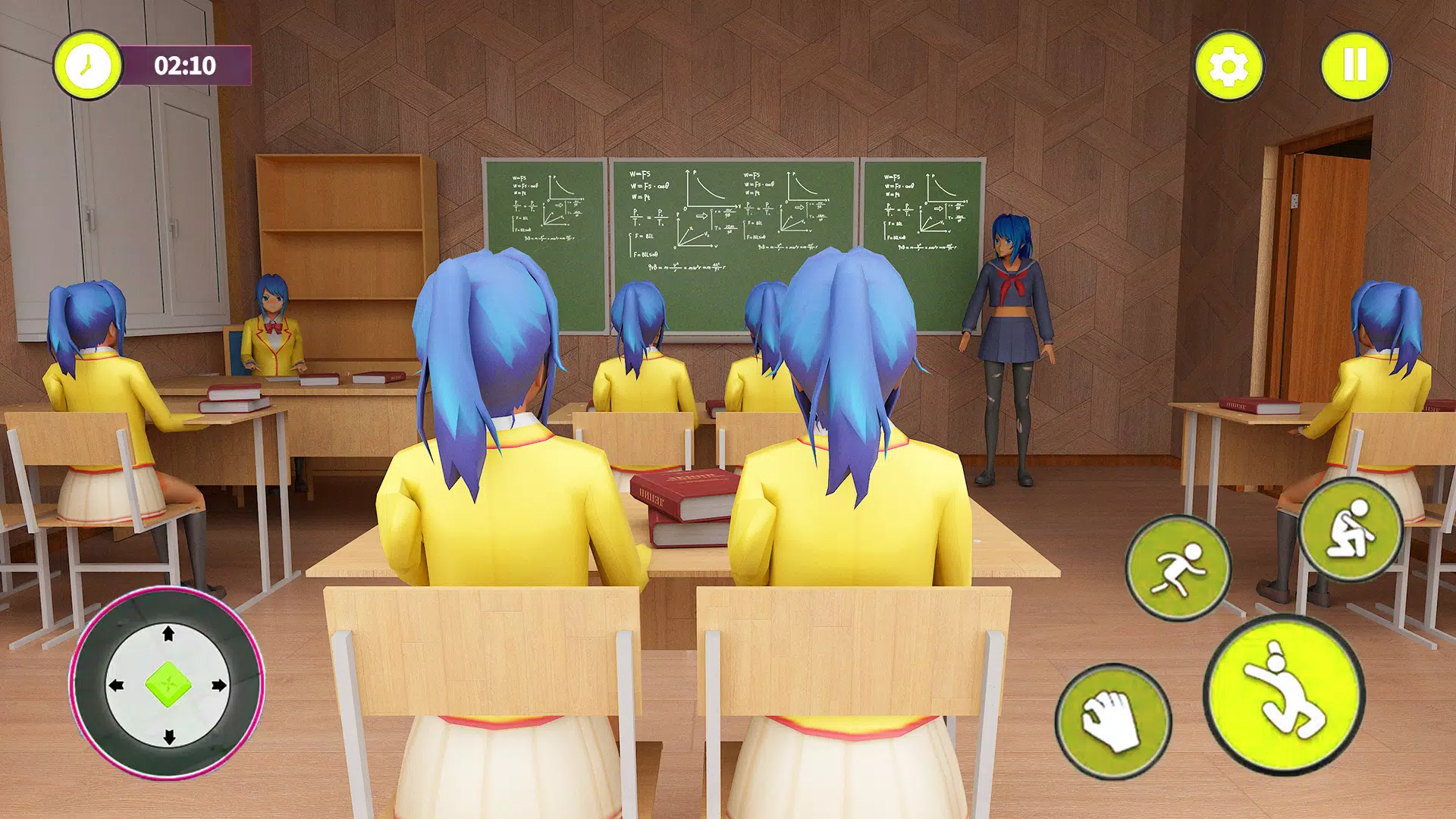 Download do APK de jogo de meninas do ensino médi para Android