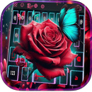 Thème Rose et Papillon APK