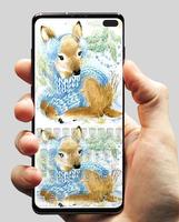 Cute Girlish Deer keyboard Ekran Görüntüsü 3