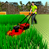 Rasenmäher-Gras-Simulator