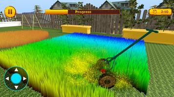 Lawn Mowing Grass Simulator 海报