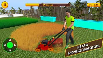 Lawn Mowing Grass Simulator 截图 1