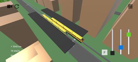 Monorail RapidRush - Train Sim capture d'écran 2