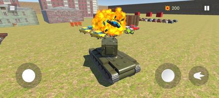 Tank Destruction Simulator APX Affiche