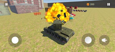 Tank Destruction Simulator APX capture d'écran 1