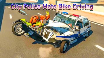 City Police Moto Bike Crash ภาพหน้าจอ 1